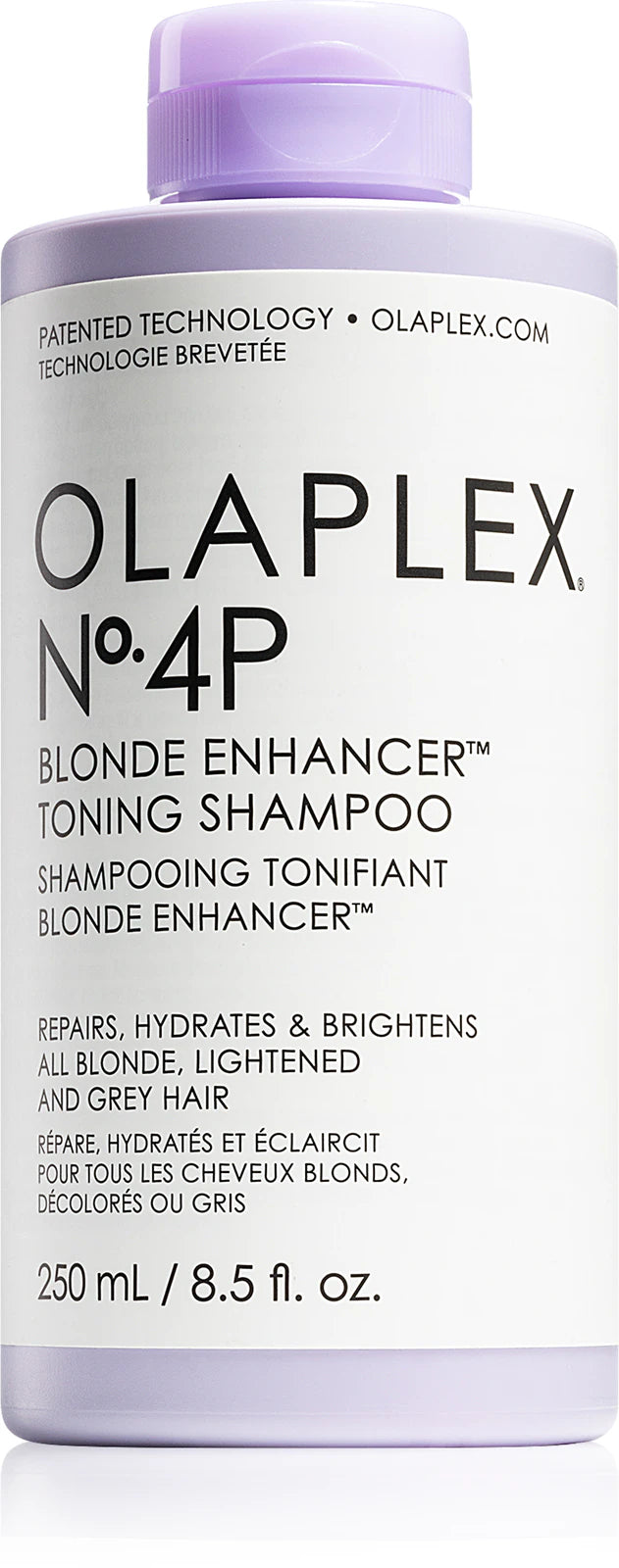 Olaplex N°4P Blonde Enhancer Shampooing Violet Déjaunissant