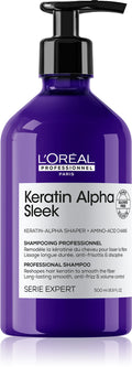 Shampooing Série Expert Keratin Alpha Sleek