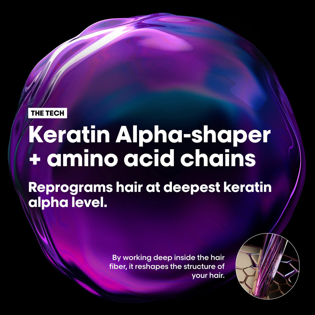 Shampooing Série Expert Keratin Alpha Sleek